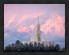Load image into Gallery viewer, Payson Temple Winter Evening