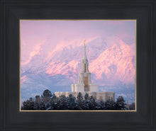 Load image into Gallery viewer, Payson Temple Winter Evening