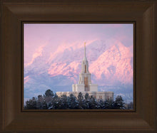 Load image into Gallery viewer, Payson Temple Winter Evening