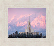 Load image into Gallery viewer, Payson Temple Winter Evening