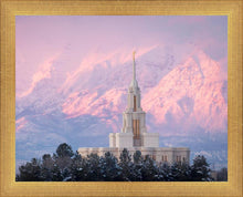 Load image into Gallery viewer, Payson Temple Winter Evening