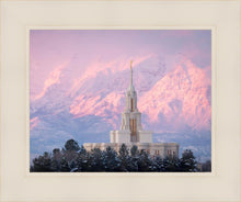 Load image into Gallery viewer, Payson Temple Winter Evening