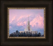 Load image into Gallery viewer, Payson Temple Winter Evening