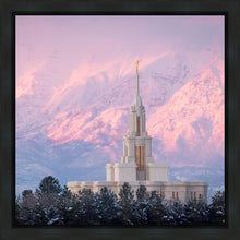 Load image into Gallery viewer, Payson Temple Winter Evening