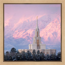 Load image into Gallery viewer, Payson Temple Winter Evening