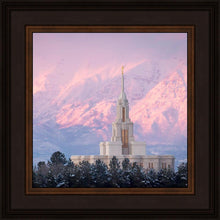 Load image into Gallery viewer, Payson Temple Winter Evening