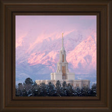 Load image into Gallery viewer, Payson Temple Winter Evening