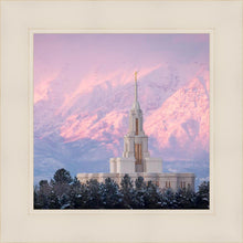 Load image into Gallery viewer, Payson Temple Winter Evening