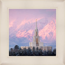 Load image into Gallery viewer, Payson Temple Winter Evening