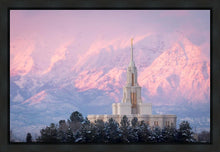 Load image into Gallery viewer, Payson Temple Winter Evening