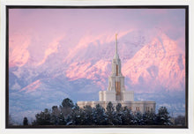 Load image into Gallery viewer, Payson Temple Winter Evening