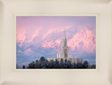Load image into Gallery viewer, Payson Temple Winter Evening