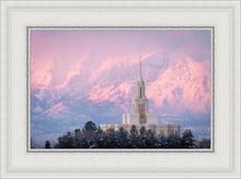 Load image into Gallery viewer, Payson Temple Winter Evening