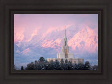 Load image into Gallery viewer, Payson Temple Winter Evening