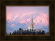 Load image into Gallery viewer, Payson Temple Winter Evening