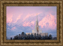 Load image into Gallery viewer, Payson Temple Winter Evening