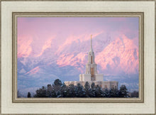 Load image into Gallery viewer, Payson Temple Winter Evening