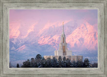 Load image into Gallery viewer, Payson Temple Winter Evening