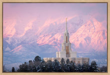 Load image into Gallery viewer, Payson Temple Winter Evening