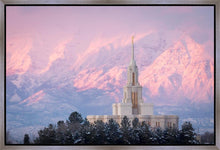 Load image into Gallery viewer, Payson Temple Winter Evening