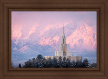 Load image into Gallery viewer, Payson Temple Winter Evening