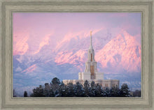 Load image into Gallery viewer, Payson Temple Winter Evening