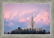 Load image into Gallery viewer, Payson Temple Winter Evening