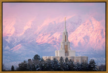 Load image into Gallery viewer, Payson Temple Winter Evening