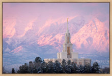 Load image into Gallery viewer, Payson Temple Winter Evening