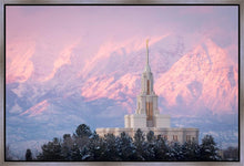 Load image into Gallery viewer, Payson Temple Winter Evening