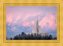 Load image into Gallery viewer, Payson Temple Winter Evening