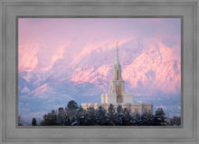 Load image into Gallery viewer, Payson Temple Winter Evening