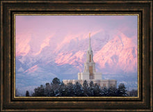 Load image into Gallery viewer, Payson Temple Winter Evening