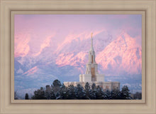Load image into Gallery viewer, Payson Temple Winter Evening