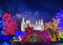 Load image into Gallery viewer, Washington DC Temple Christmas Lights
