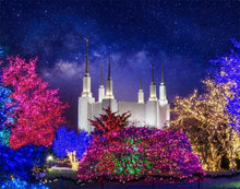 Load image into Gallery viewer, Washington DC Temple Christmas Lights
