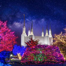 Load image into Gallery viewer, Washington DC Temple Christmas Lights