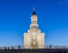 Load image into Gallery viewer, Cedar City Temple Blue Hour