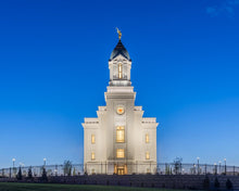 Load image into Gallery viewer, Cedar City Temple Blue Hour