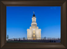 Load image into Gallery viewer, Cedar City Temple Blue Hour