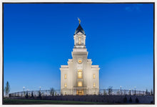 Load image into Gallery viewer, Cedar City Temple Blue Hour