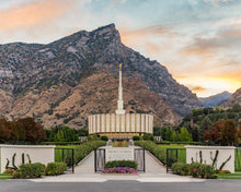 Load image into Gallery viewer, Provo Temple Morning Light