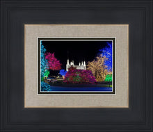 Load image into Gallery viewer, Washington DC Temple Colorful Christmas