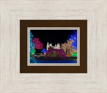 Load image into Gallery viewer, Washington DC Temple Colorful Christmas