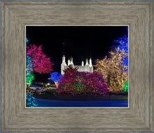 Load image into Gallery viewer, Washington DC Temple Colorful Christmas
