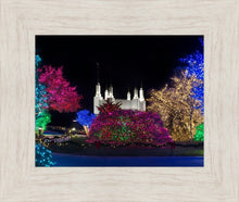 Load image into Gallery viewer, Washington DC Temple Colorful Christmas