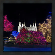 Load image into Gallery viewer, Washington DC Temple Colorful Christmas