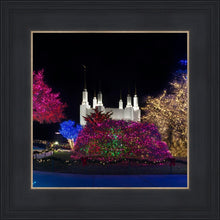 Load image into Gallery viewer, Washington DC Temple Colorful Christmas