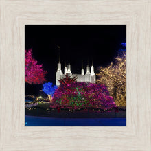 Load image into Gallery viewer, Washington DC Temple Colorful Christmas