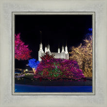 Load image into Gallery viewer, Washington DC Temple Colorful Christmas